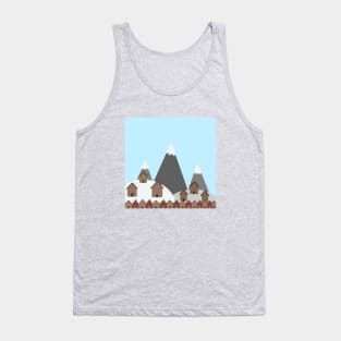 Winter scene Tank Top